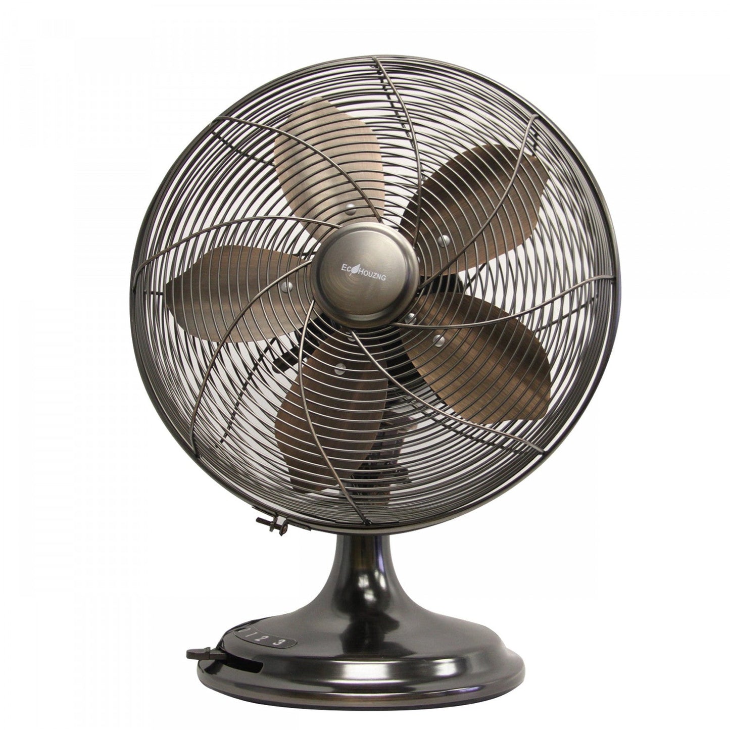 Ecohouzng 12 Inch Retro Desk Fan |Ventilateur de bureau rétro Ecohouzng de 12 po