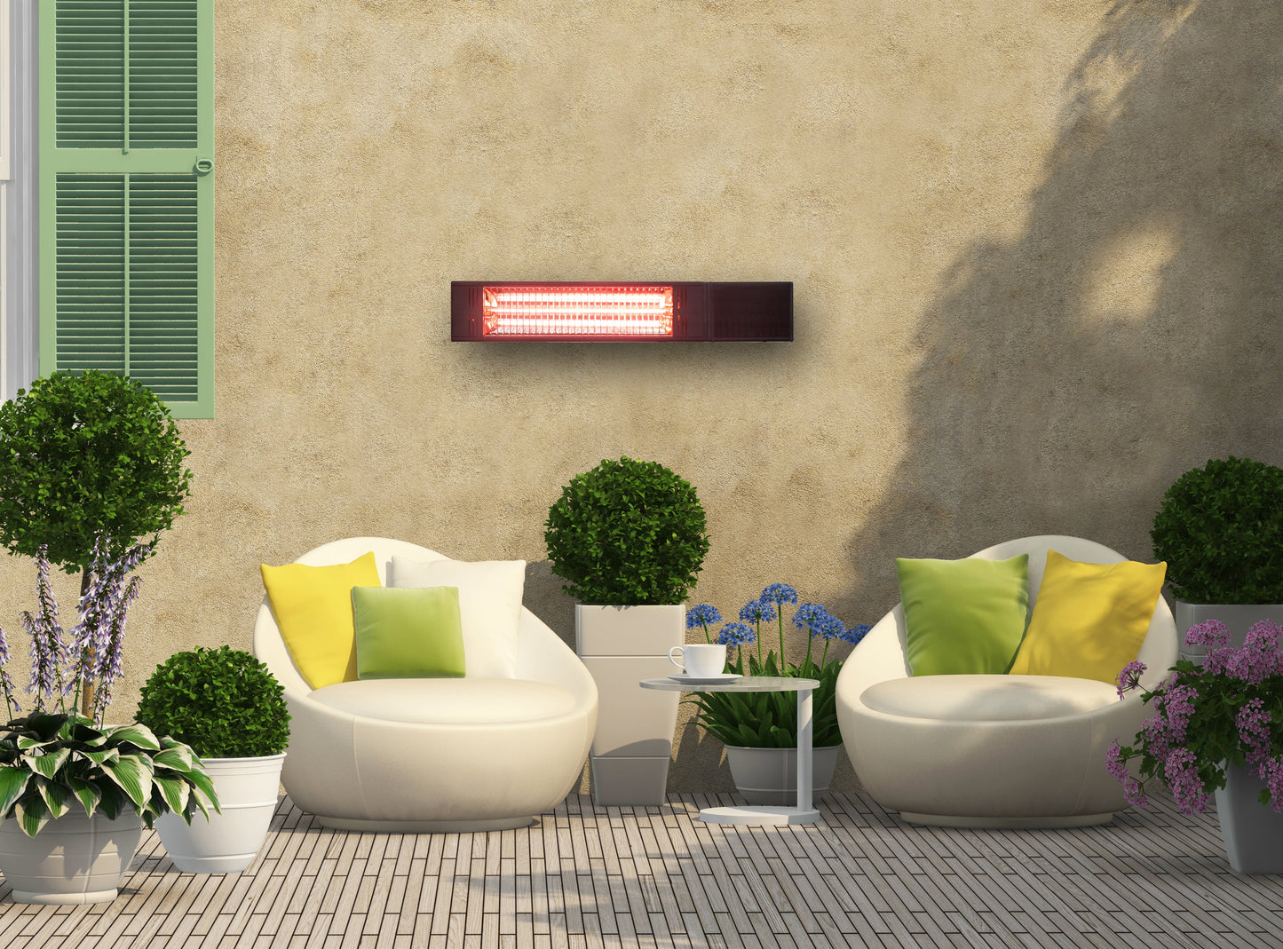 Westinghouse Infrared Electric Wall-Mounted Patio Heater - WES31-1892|Radiateur de terrasse mural électrique et à infrarouge Westinghouse - WES31-1892