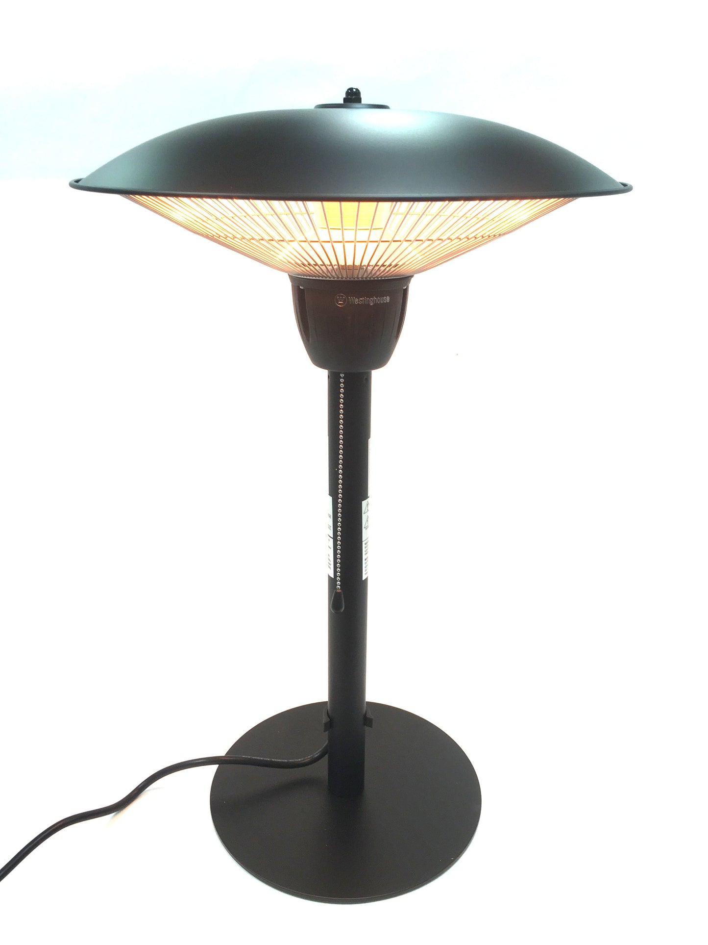 Westinghouse Infrared Electric Tabletop Patio Heater - WES31-1566|Radiateur de terrasse électrique et à infrarouge Westinghouse à déposer sur une table - WES31-1566