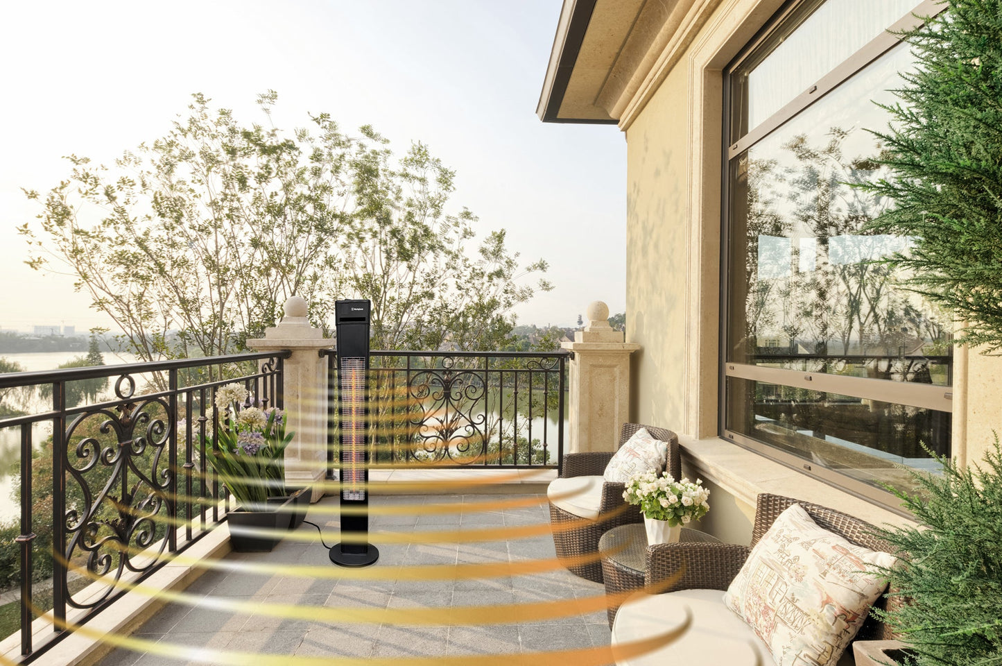 Westinghouse Infrared Electric Patio Heater - WES31-15110BLK|Radiateur de terrasse électrique et à infrarouge Westinghouse - WES31-15110BLK