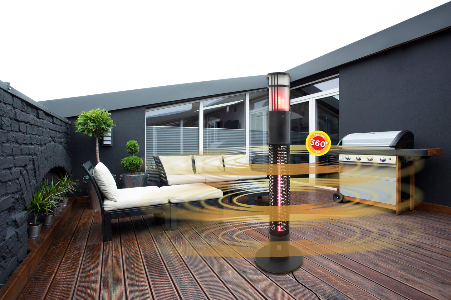 Westinghouse Infrared Electric Portable Patio Heater - WES31-1588|Radiateur de terrasse portatif électrique et à infrarouge Westinghouse - WES31-1588