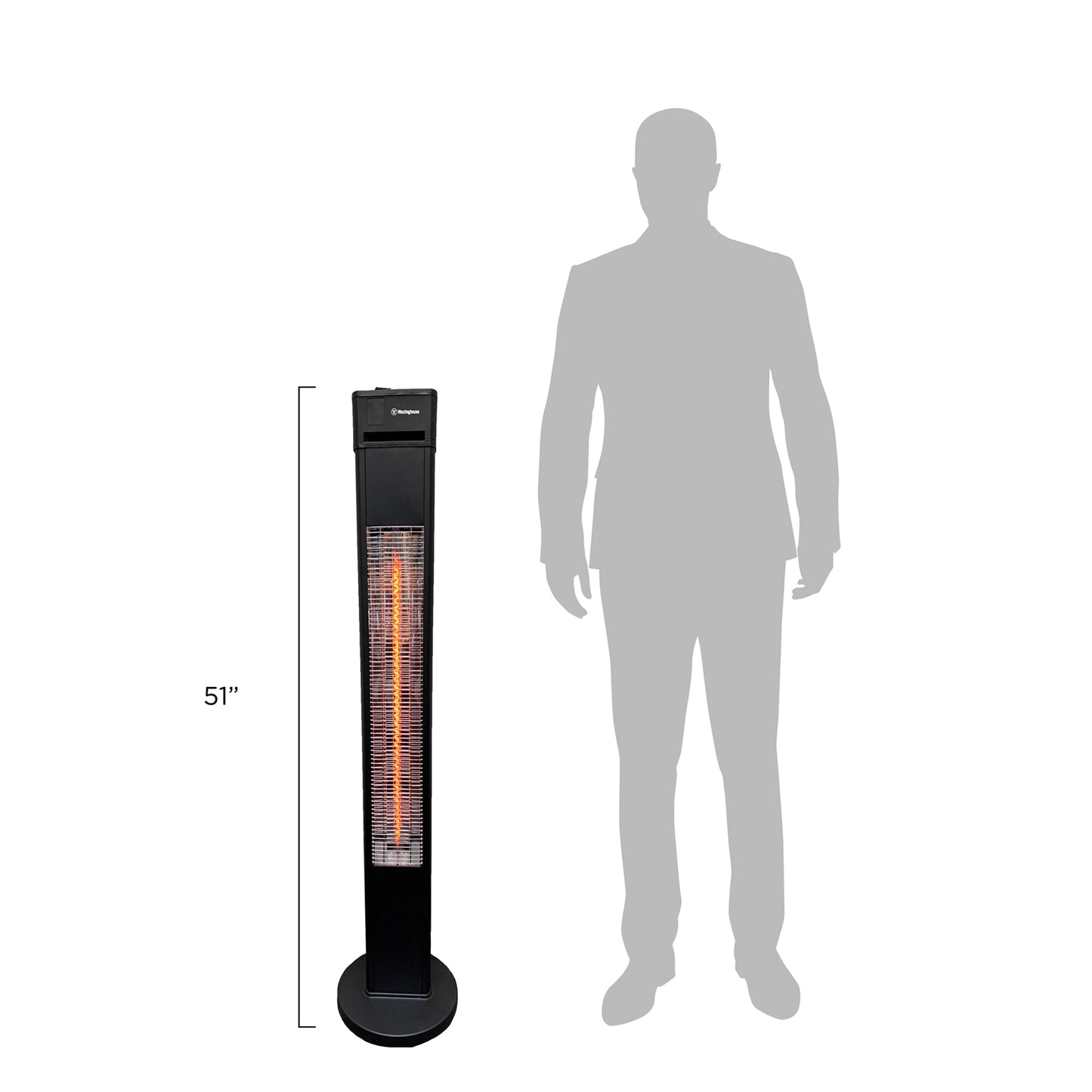 Westinghouse Infrared Electric Patio Heater - WES31-15110BLK|Radiateur de terrasse électrique et à infrarouge Westinghouse - WES31-15110BLK