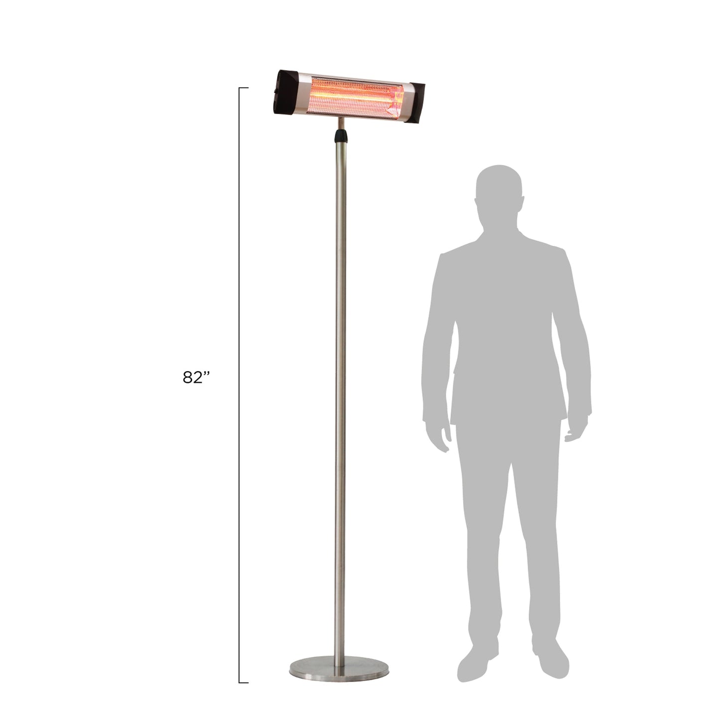Westinghouse Infrared Electric Pole-Mounted Patio Heater - WES31-1550|Radiateur de terrasse électrique et à infrarouge Westinghouse sur poteau - WES31-1550
