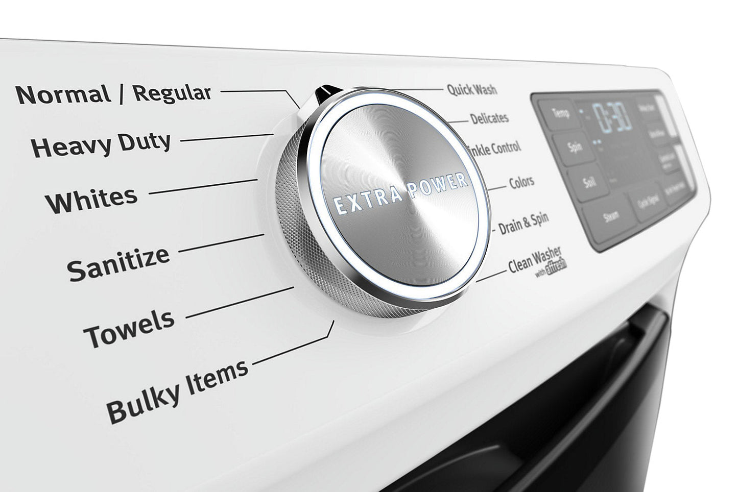 Maytag Front-Load 5.5 Cu. Ft. Washer with Extra Power and 7.3 Cu. Ft. Gas Steam Dryer - White|Laveuse frontale 5,5 pi3 avec Extra Power et sécheuse gaz vapeur 7,3 pi³ Maytag - blance|MAFL66GW