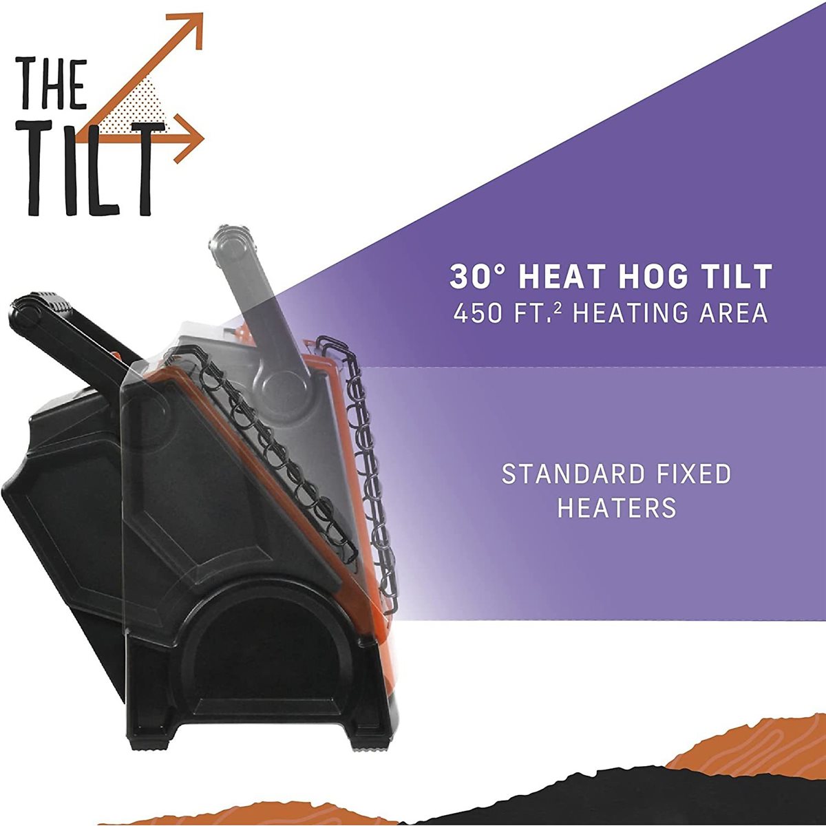 Heat Hog 18,000 BTU LP Propane Portable Outdoor Heater|Chaufferette portative pour l’extérieur au gaz propane liquide de 18 000 LP Heat Hog|D66G44BB