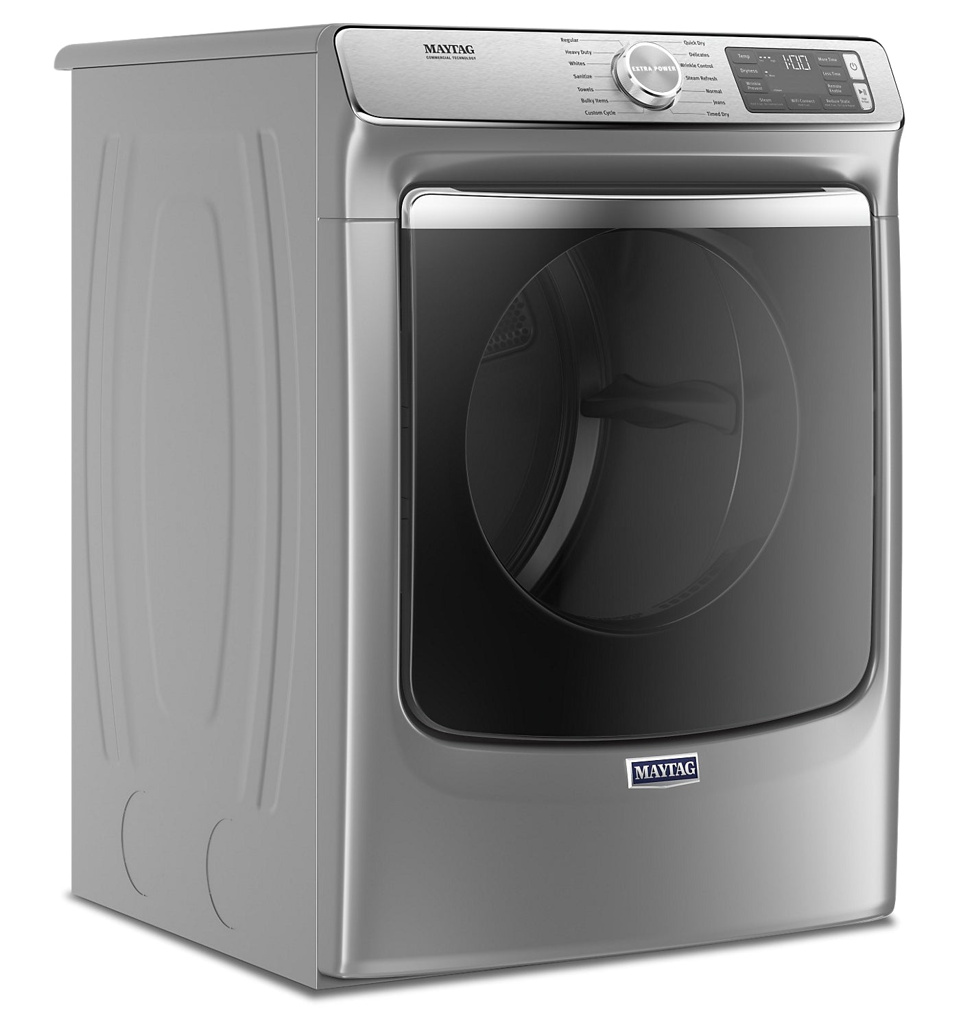Maytag Front-Load 5.8 Cu. Ft. Smart Washer with Extra Power and 7.3 Cu. Ft. Electric Smart Dryer - Slate|Laveuse frontale 5,8 pi3 Extra Power et sécheuse électrique intelligente 7,3 pi³ Maytag - ardoise|MAFL863C