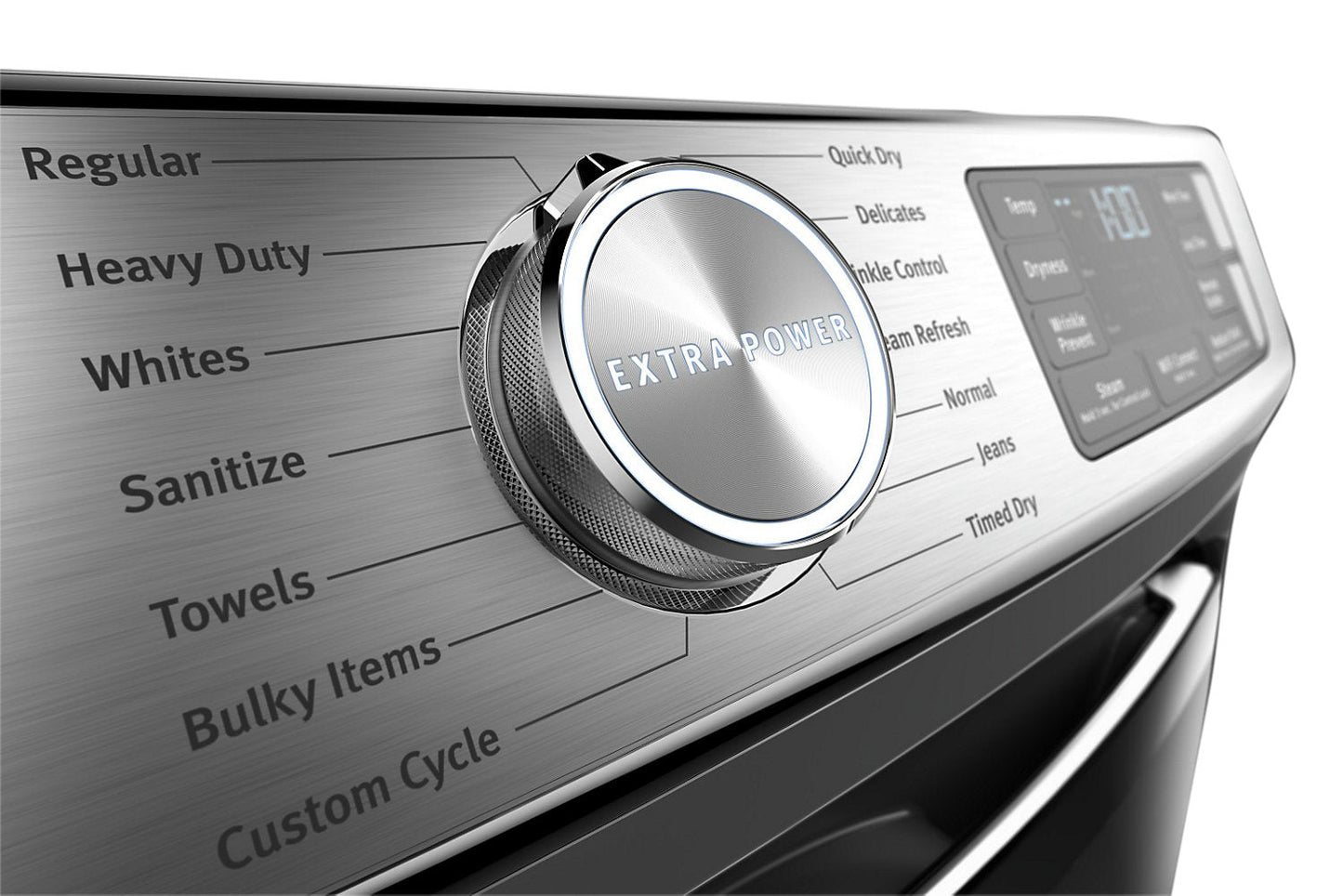 Maytag Front-Load 5.8 Cu. Ft. Smart Washer with Extra Power and 7.3 Cu. Ft. Electric Smart Dryer - Slate|Laveuse frontale 5,8 pi3 Extra Power et sécheuse électrique intelligente 7,3 pi³ Maytag - ardoise|MAFL863C