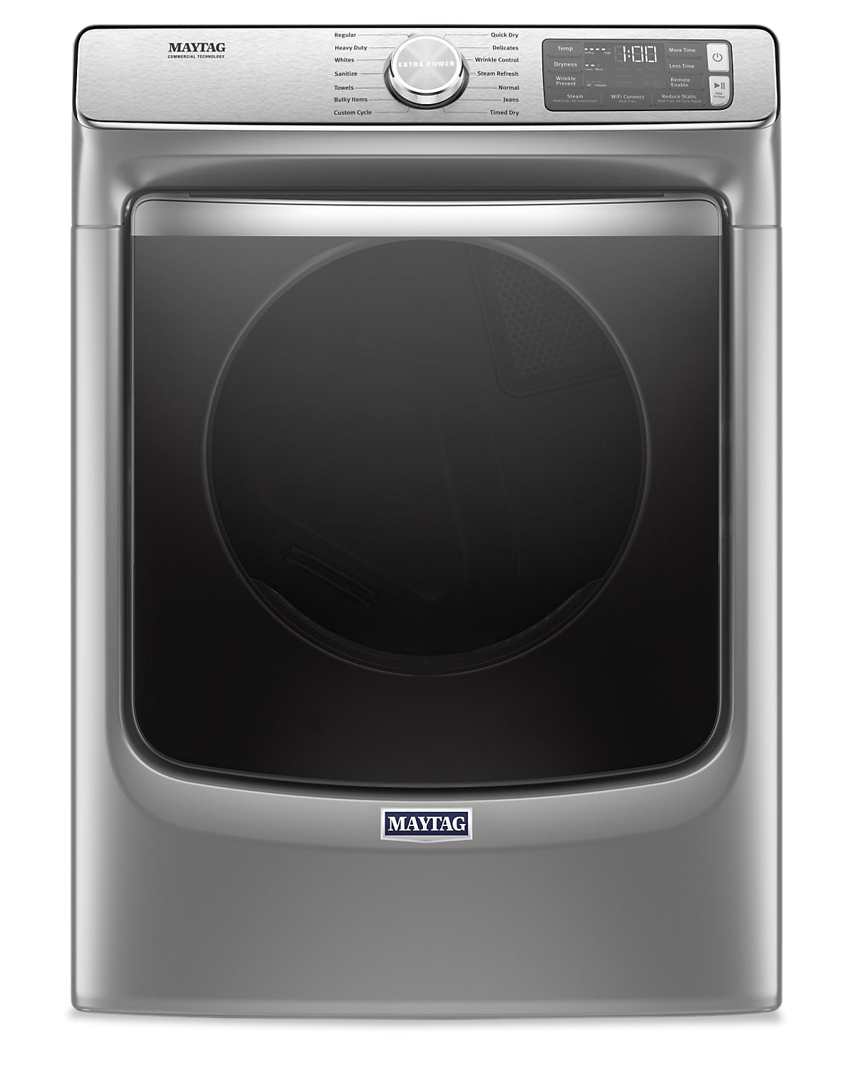 Maytag Front-Load 5.8 Cu. Ft. Smart Washer with Extra Power and 7.3 Cu. Ft. Electric Smart Dryer - Slate|Laveuse frontale 5,8 pi3 Extra Power et sécheuse électrique intelligente 7,3 pi³ Maytag - ardoise|MAFL863C