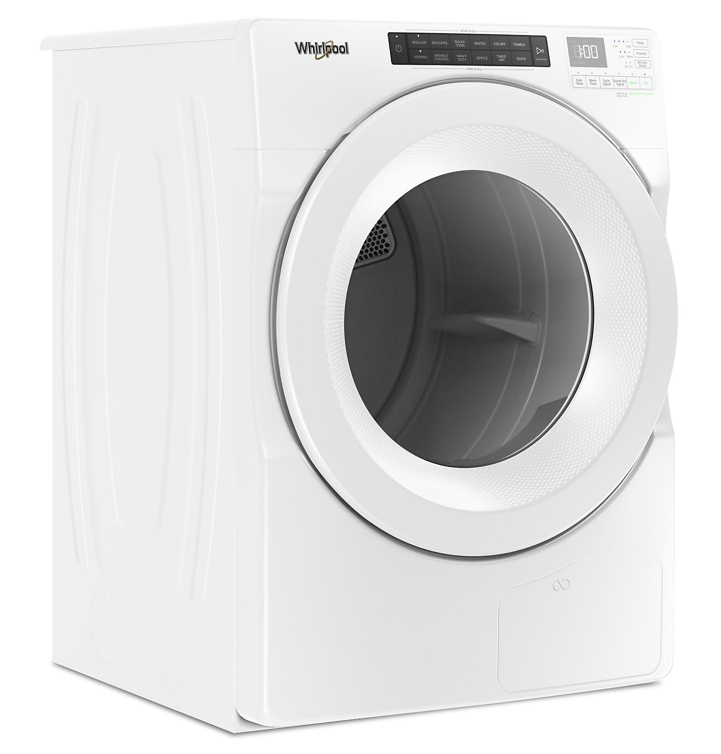 Whirlpool 7.4 Cu. Ft. Electric Dryer - White - Stackable - YWHD560CHW | Sécheuse électrique Whirlpool de 7,4 pi³ - blanche - superposable - YWHD560CHW