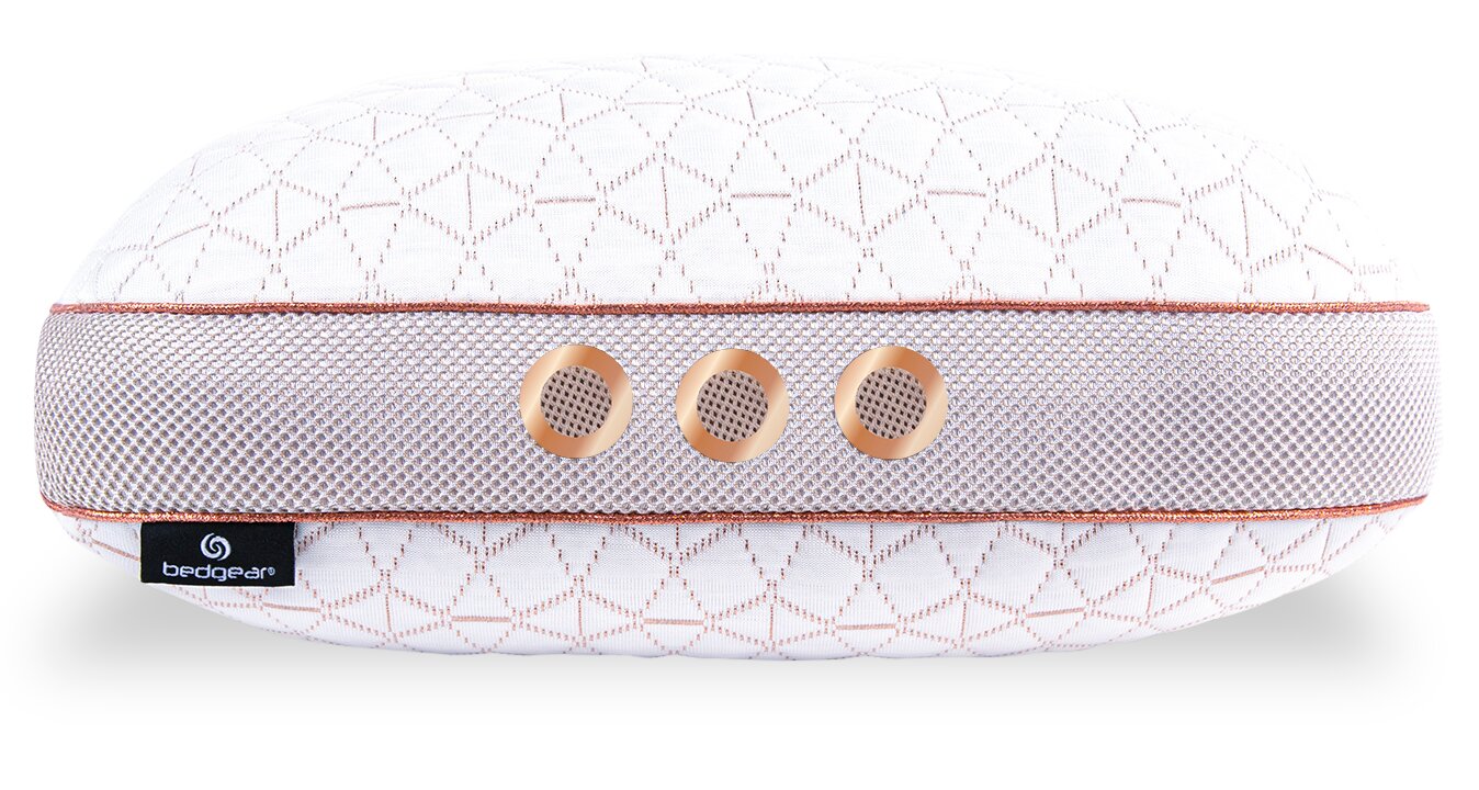 BEDGEAR Glacier Cuddle Curve 2.0 Pillow – Back Sleeper | Oreiller Glacier Cuddle Curve 2.0 de BedgearMD – dormeurs sur le dos