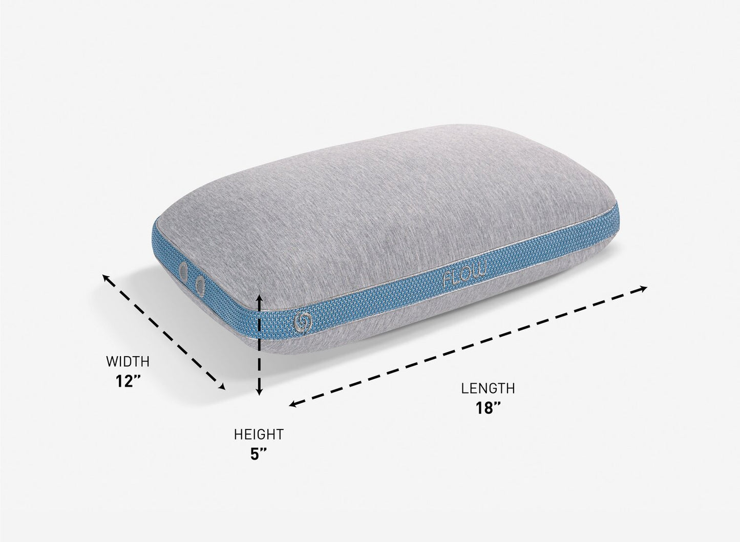 BEDGEAR Flow Performance Travel Pillow | Oreiller de voyage Flow Performance de BEDGEAR