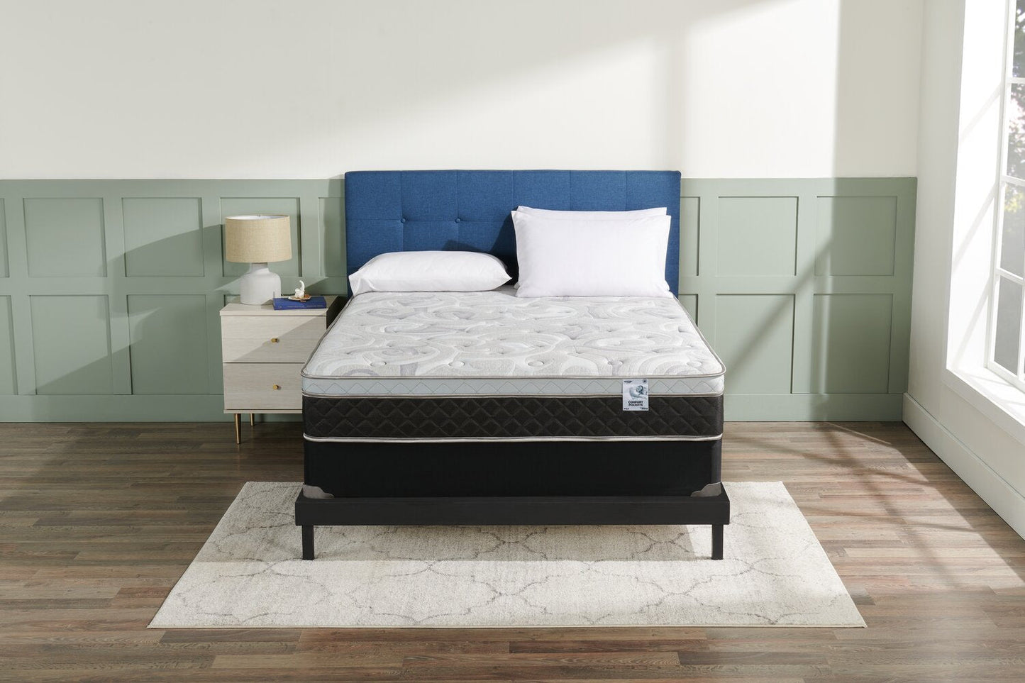 Springwall Pisa II Eurotop Queen Mattress | Matelas à Euro-plateau Pisa II de Springwall pour grand lit