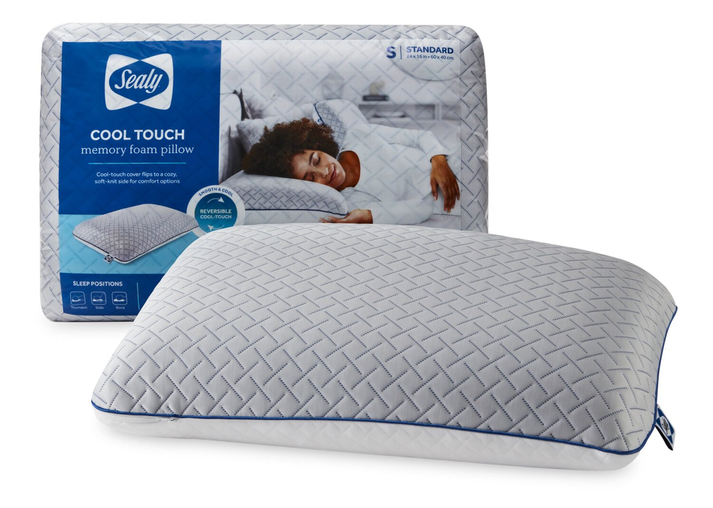 Sealy® Memory Foam Pillow | Oreiller en mousse à mémoire de Sealy