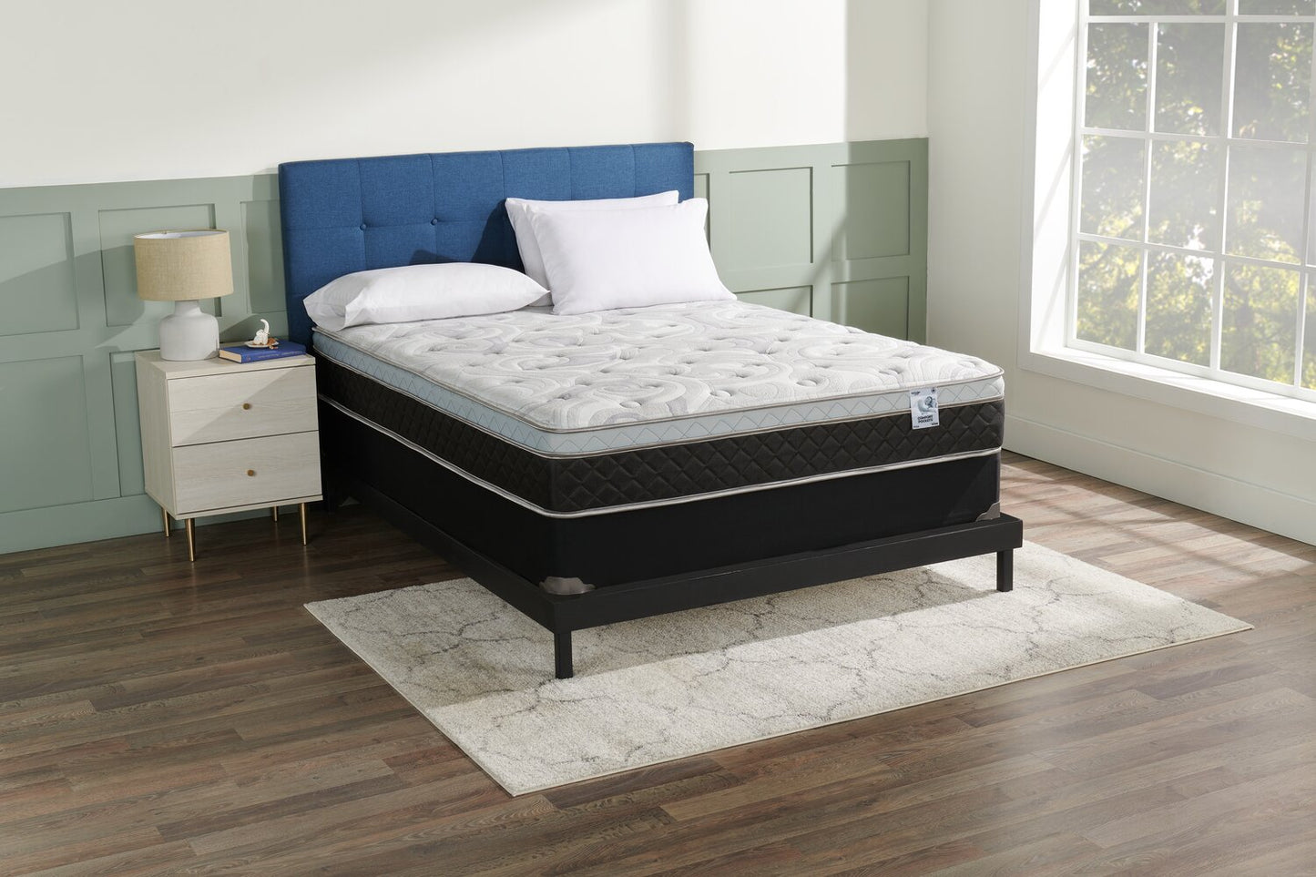 Springwall Pisa II Eurotop Queen Mattress | Matelas à Euro-plateau Pisa II de Springwall pour grand lit