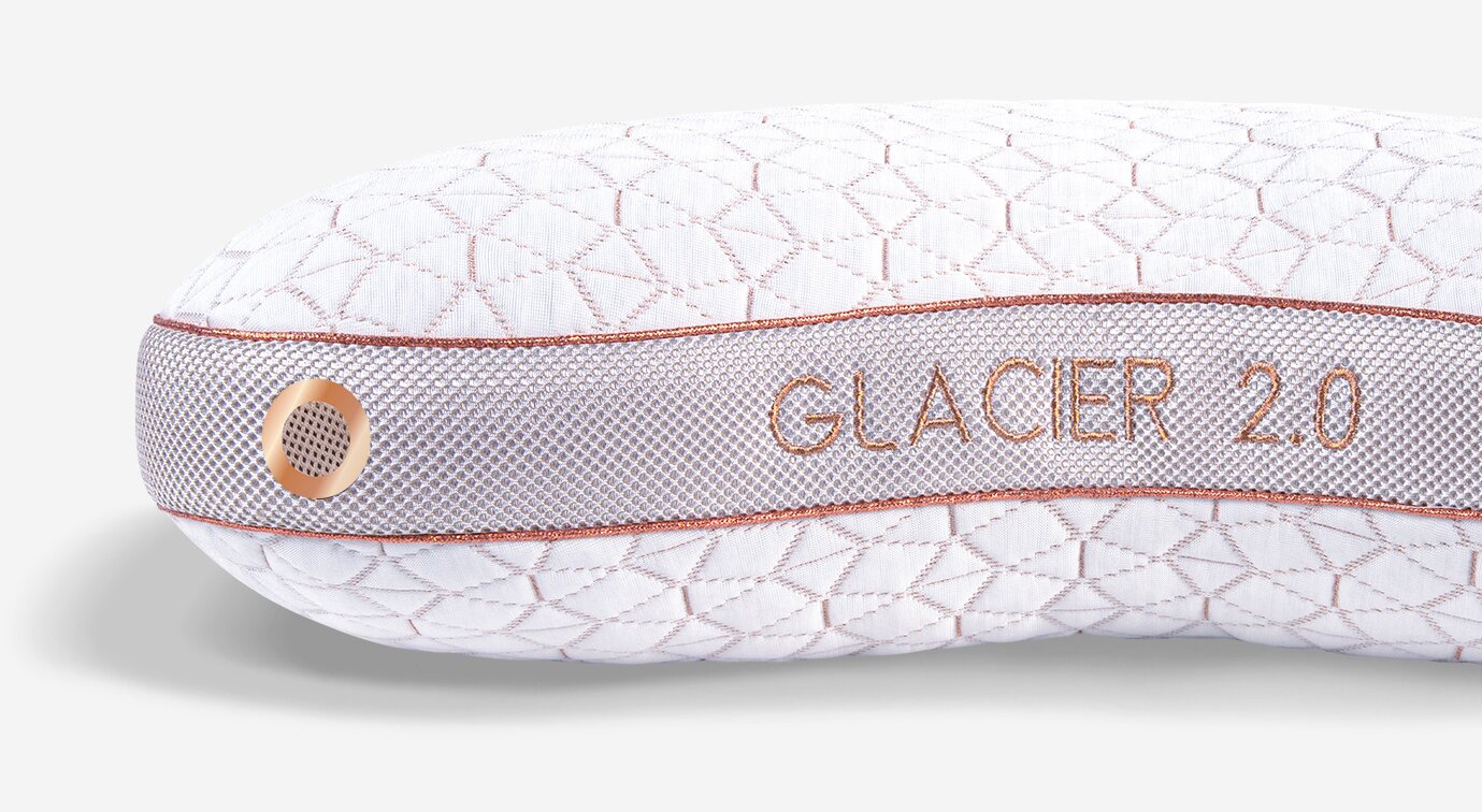 BEDGEAR Glacier Cuddle Curve 2.0 Pillow – Back Sleeper | Oreiller Glacier Cuddle Curve 2.0 de BedgearMD – dormeurs sur le dos