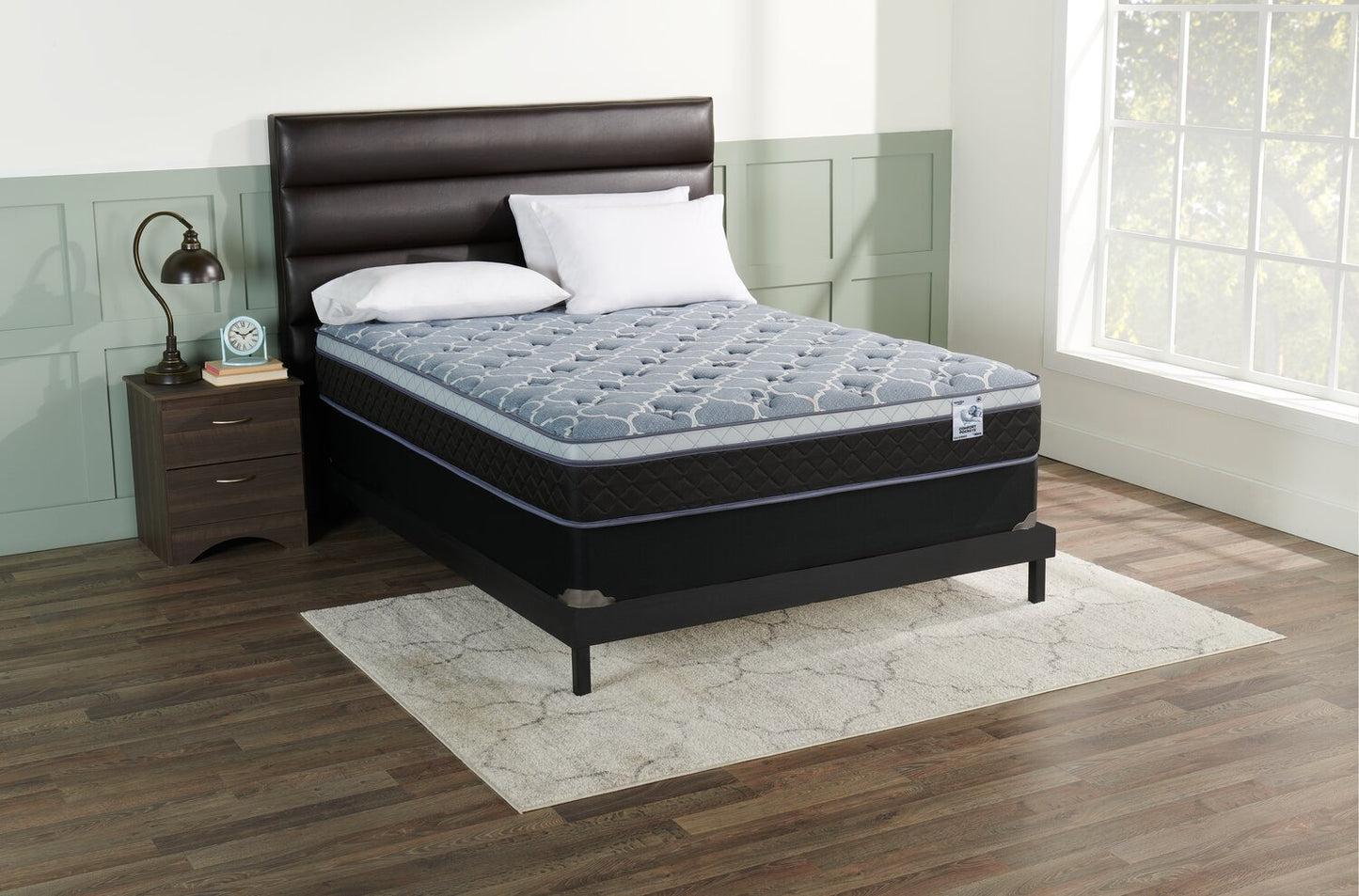 Springwall Salerno Eurotop Queen Mattress | Matelas à Euro-plateau Salerno de Springwall pour grand lit | SALRNOQM