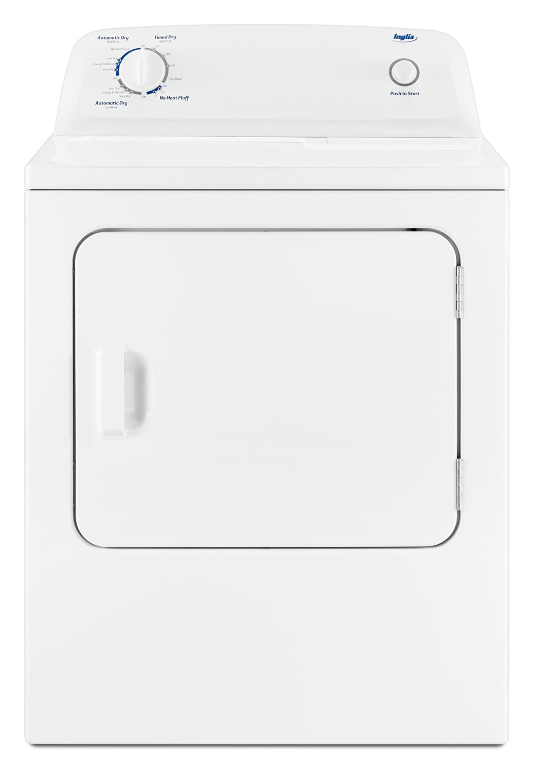 Inglis 4.4 Cu. Ft. I.E.C. Top-Load Washer and 6.5 Cu. Ft. Electric Dryer – White|Laveuse à chargement par le haut de 4,4 pi³ et sécheuse électrique de 6,5 pi³ de Inglis - blanches|INTL488L