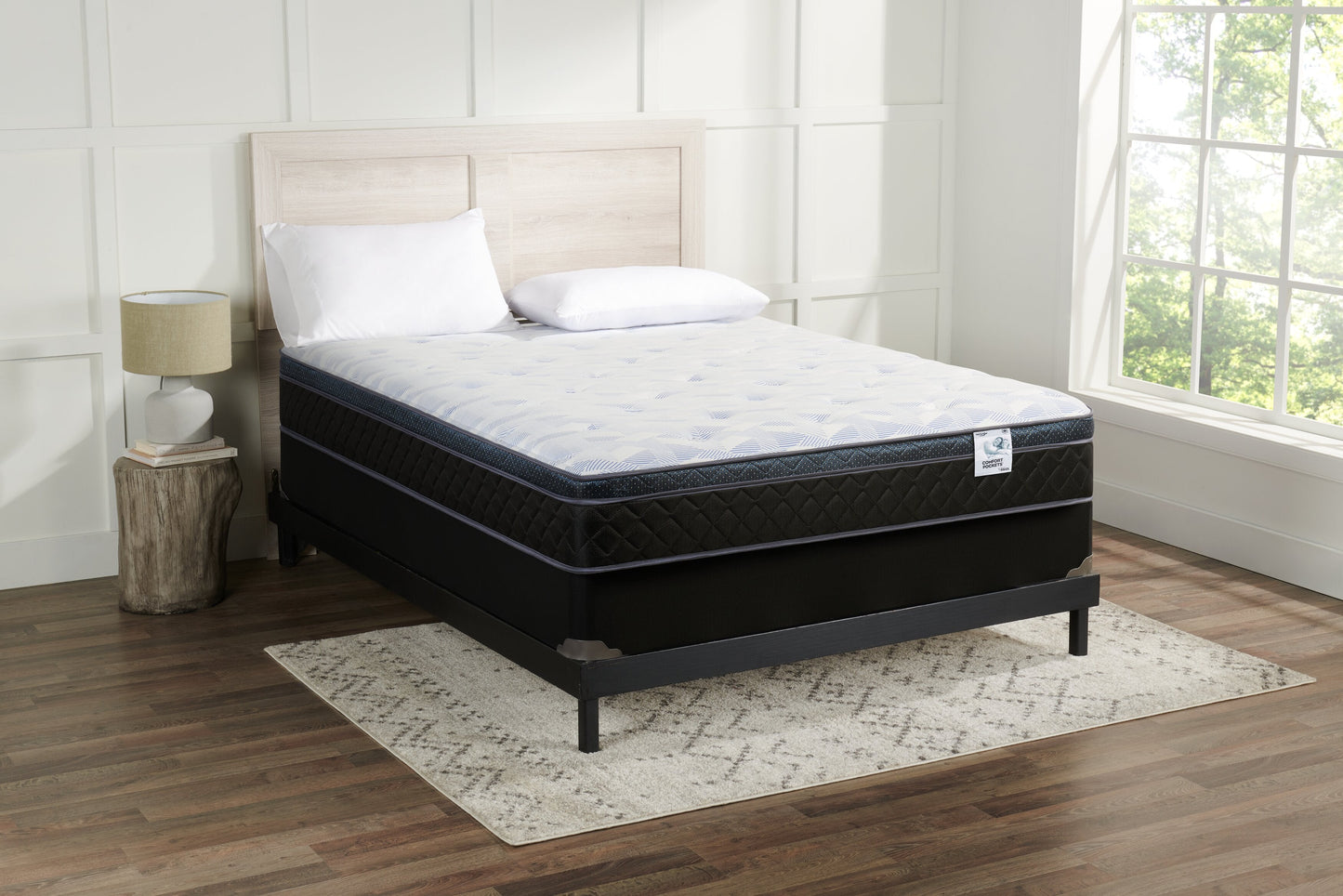 Springwall Venice Eurotop Queen Mattress | Matelas à Euro-plateau Venice de Springwall pour grand lit
