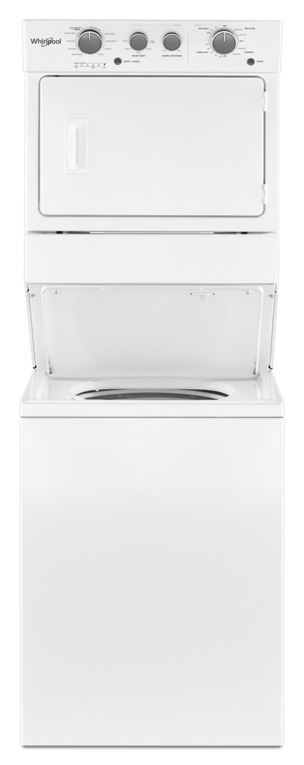 Whirlpool 5.9 Cu. Ft. Gas Dryer - White - WGT4027HW | Sécheuse à gaz Whirlpool de 5,9 pi³ - blanche - WGT4027HW