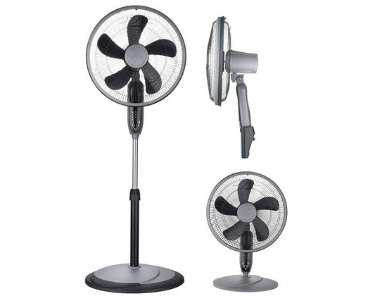 Ecohouzng 16 Inch Oscillating Pedestal Fan |Ventilateur oscillant sur pied Ecohouzng de 16 po