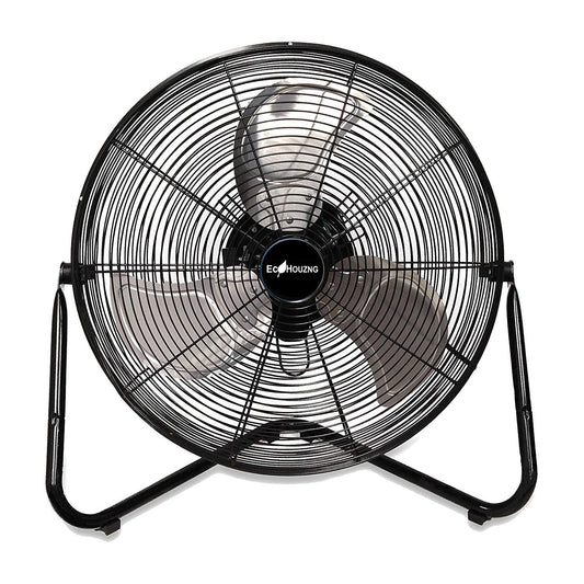 Ecohouzng 20 Inch High Velocity Floor Fan |Ventilateur de plancher haute vitesse Ecohouzng de 20 po