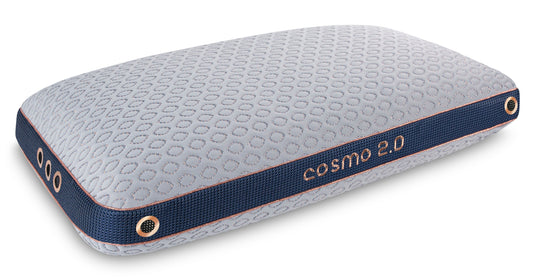 BEDGEAR Cosmo 2.0 King Pillow - Back Sleeper | Oreiller Cosmo 2.0 tres grand lit de BedgearMD - pour dormeurs sur le dos | 2CSMKBQL