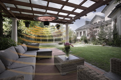 Westinghouse Infrared Electric LED Hanging Patio Heater - WES31-1544|Radiateur de terrasse suspendu électrique à DEL et à infrarouge Westinghouse - WES31-1544