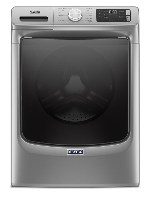Maytag Front-Load 5.5 Cu. Ft. Washer with Extra Power and 7.3 Cu. Ft. Gas Steam Dryer - Slate|Laveuse frontale 5,5 pi3 avec Extra Power et sécheuse gaz vapeur 7,3 pi³ Maytag - ardoise|MAFL66GC