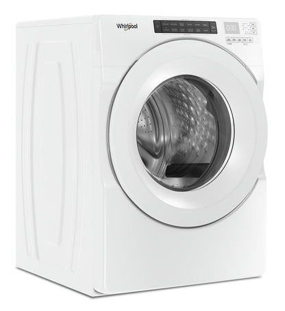 Whirlpool 5.0 Cu. Ft. Front-Load High-Efficiency Washer - White - Stackable - WFW560CHW | Laveuse haute efficacité Whirlpool à chargement frontal de 5 pi³ - blanche - superposable - WFW560CH…