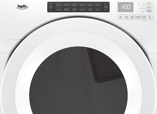 Inglis 7.4 Cu. Ft. Electric Dryer - White - Stackable - YIED5900HW | Sécheuse électrique Inglis de 7,4 pi³ - blanche - superposable - YIED5900HW