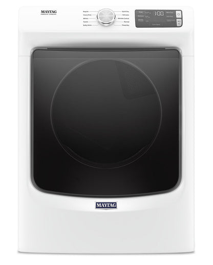 Maytag 7.3 Cu. Ft. Electric Dryer - White - Stackable - YMED5630HW | Sécheuse électrique Maytag de 7,3 pi³ - blanche - superposable - YMED5630HW
