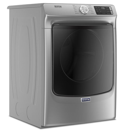 Maytag 7.3 Cu. Ft. Electric Dryer with Steam - Metallic Slate - Stackable - YMED6630HC | Sécheuse électrique Maytag de 7,3 pi³ avec vapeur - ardoise métallique - superposable - YMED6630HC