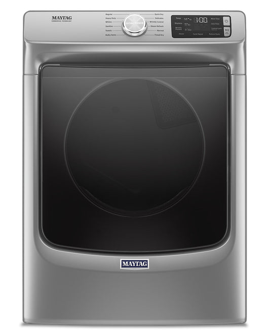 Maytag 7.3 Cu. Ft. Electric Dryer with Steam - Metallic Slate - Stackable - YMED6630HC | Sécheuse électrique Maytag de 7,3 pi³ avec vapeur - ardoise métallique - superposable - YMED6630HC
