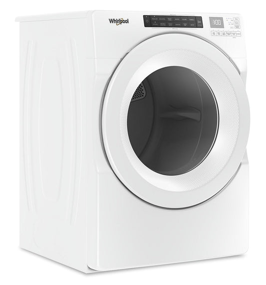 Whirlpool 7.4 Cu. Ft. Electric Dryer - White - Stackable - YWED5620HW | Sécheuse électrique Whirlpool de 7,4 pi³ - blanche - superposable - YWED5620HW