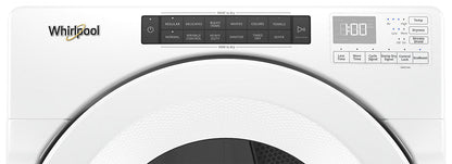 Whirlpool 7.4 Cu. Ft. Electric Dryer - White - Stackable - YWED5620HW | Sécheuse électrique Whirlpool de 7,4 pi³ - blanche - superposable - YWED5620HW