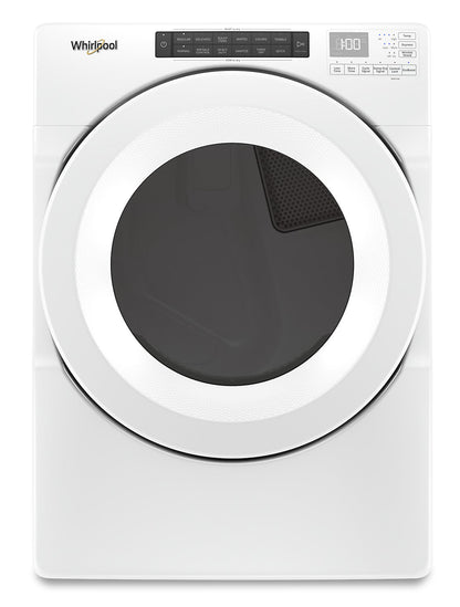Whirlpool 7.4 Cu. Ft. Electric Dryer - White - Stackable - YWED5620HW | Sécheuse électrique Whirlpool de 7,4 pi³ - blanche - superposable - YWED5620HW