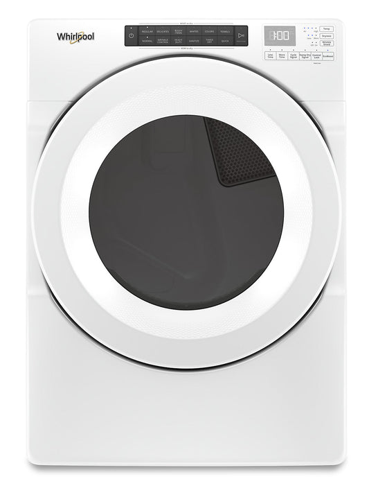 Whirlpool 7.4 Cu. Ft. Electric Dryer - White - Stackable - YWED5620HW | Sécheuse électrique Whirlpool de 7,4 pi³ - blanche - superposable - YWED5620HW