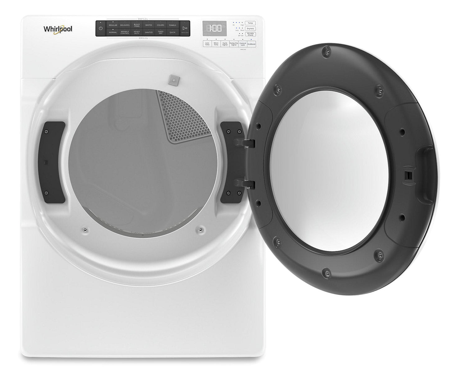 Whirlpool 7.4 Cu. Ft. Electric Dryer - White - Stackable - YWED5620HW | Sécheuse électrique Whirlpool de 7,4 pi³ - blanche - superposable - YWED5620HW
