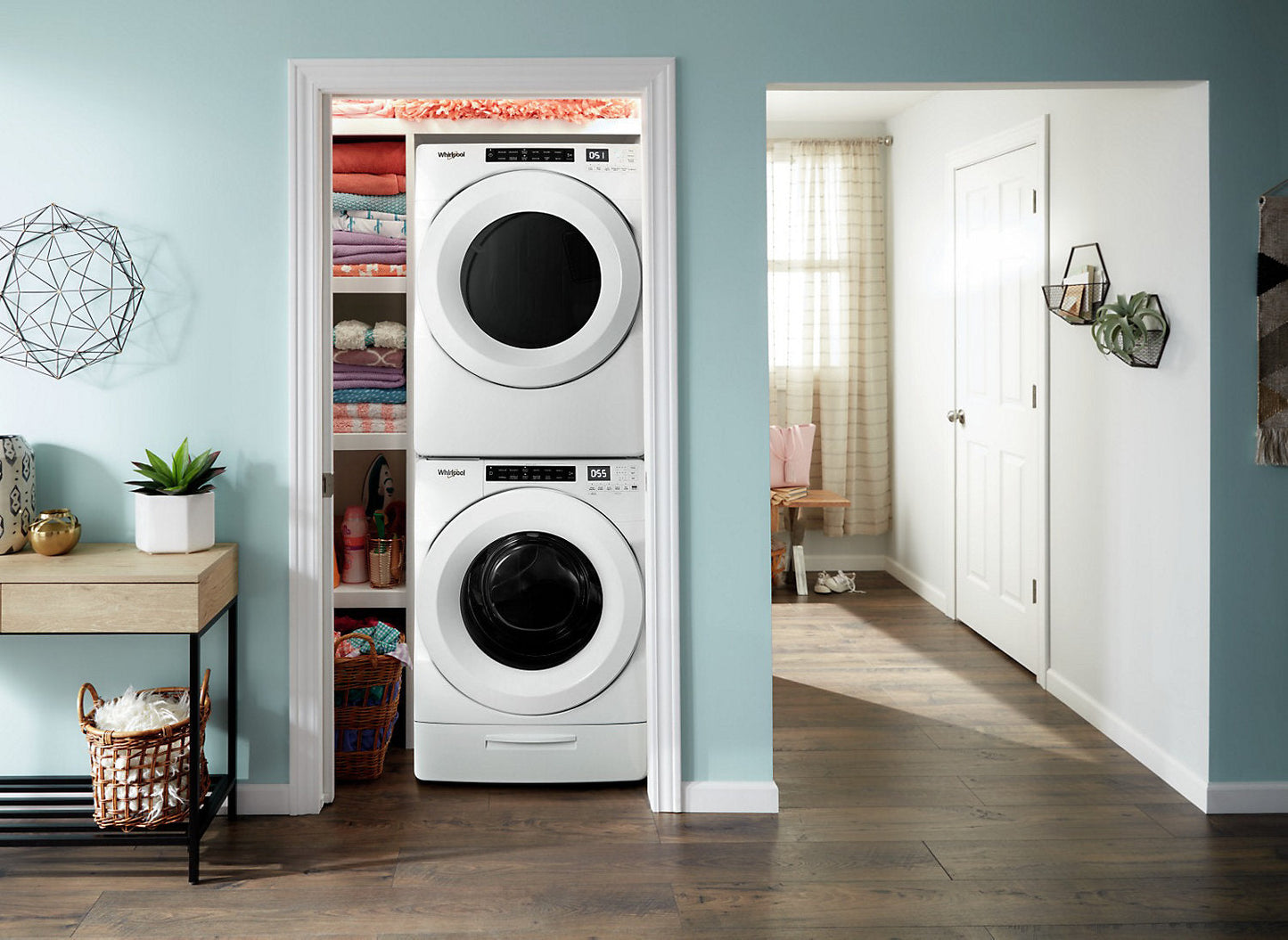 Whirlpool 7.4 Cu. Ft. Electric Dryer - White - Stackable - YWED5620HW | Sécheuse électrique Whirlpool de 7,4 pi³ - blanche - superposable - YWED5620HW