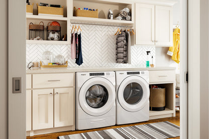 Whirlpool 7.4 Cu. Ft. Electric Dryer - White - Stackable - YWED5620HW | Sécheuse électrique Whirlpool de 7,4 pi³ - blanche - superposable - YWED5620HW