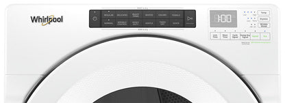 Whirlpool 7.4 Cu. Ft. Electric Dryer - White - Stackable - YWHD560CHW | Sécheuse électrique Whirlpool de 7,4 pi³ - blanche - superposable - YWHD560CHW
