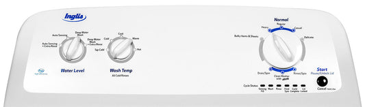 Inglis 4.0 Cu. Ft. Top-Load Washer - White - ITW4871FW | Laveuse Inglis de 4 pi³ à chargement par le haut - blanche - ITW4871FW
