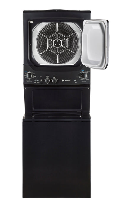 GE Unitized Electric Spacemaker 4.4 Cu.Ft. Washer and 5.9 Cu.Ft Dryer – GUD37ESMMDG | Tour de lavage SpaceMakerMC électrique GE avec laveuse de 4,4 pi³ et sécheuse de 5,9 pi³ - GUD37ESMM…