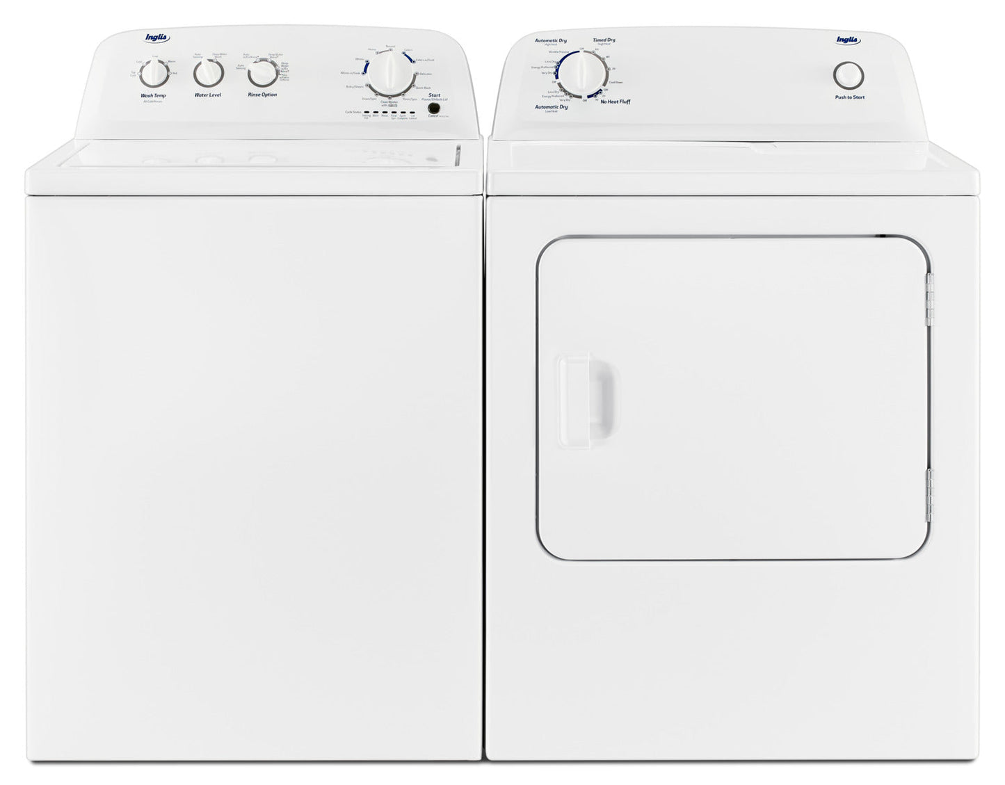 Inglis 4.4 Cu. Ft. Top-Load Washer - White - ITW4880HW | Laveuse Inglis de 4,4 pi³ à chargement par le haut - blanche - ITW4880HW