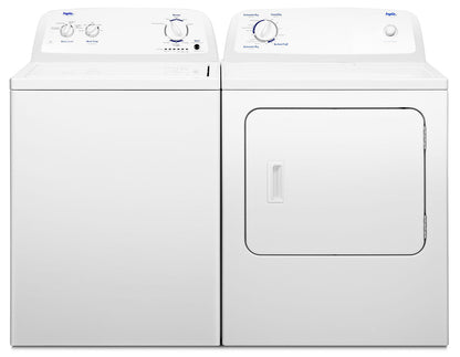 Inglis 4.0 Cu. Ft. Top-Load Washer and 6.5 Cu. Ft. Electric Dryer – White|Laveuse à chargement par le haut de 4,0 pi³ et sécheuse électrique de 6,5 pi³ de Inglis - blanches|INGLPKG4