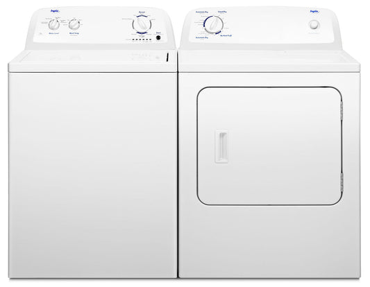 Inglis 4.0 Cu. Ft. Top-Load Washer and 6.5 Cu. Ft. Electric Dryer – White|Laveuse à chargement par le haut de 4,0 pi³ et sécheuse électrique de 6,5 pi³ de Inglis - blanches|INGLPKG4