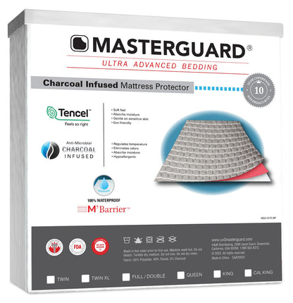 Masterguard® Charcoal King Sleep Package | Ensemble de sommeil MasterguardMD avec charbon pour très grand lit | COALKPKG