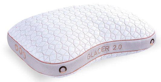 BEDGEAR Glacier Cuddle Curve 2.0 Pillow – Back Sleeper | Oreiller Glacier Cuddle Curve 2.0 de BedgearMD – dormeurs sur le dos