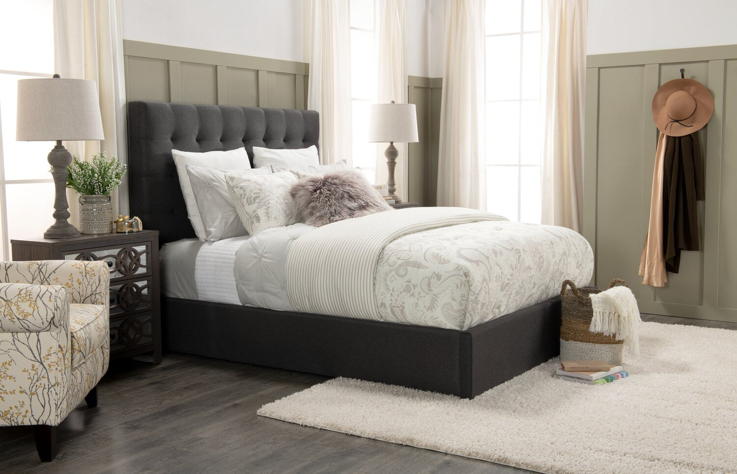 Indie Paisley 3-Piece Full/Queen Comforter Set - White|Ensemble d'édredon Indie Paisley 3 pièces pour lit double ou grand lit - blanc|PAISL3FQ