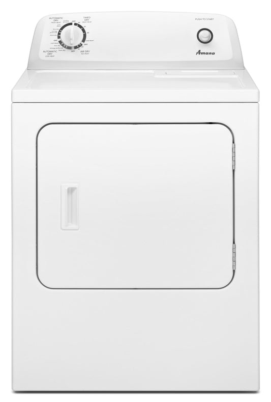 Amana 6.5 Cu. Ft. Electric Dryer - White - YNED4655EW | Sécheuse électrique Amana de 6,5 pi³ - blanche - YNED4655EW